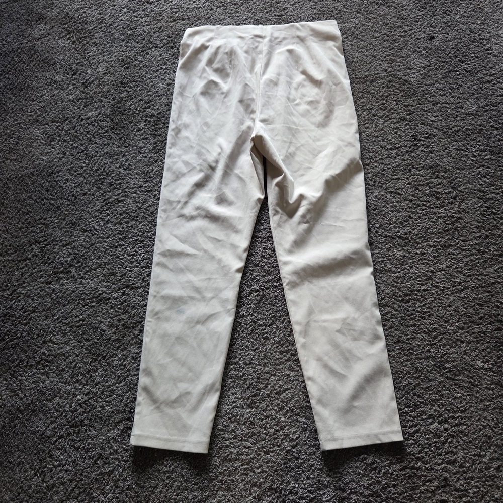 Zara Women's Cream Jeggings - Picture 4 of 4